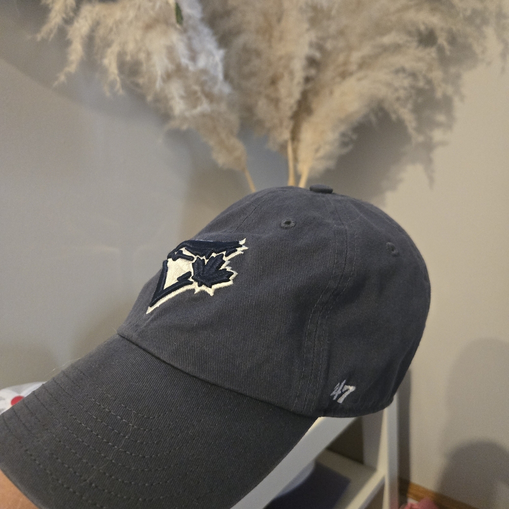 47 Navy Baseball Cap with Embroidered Logo